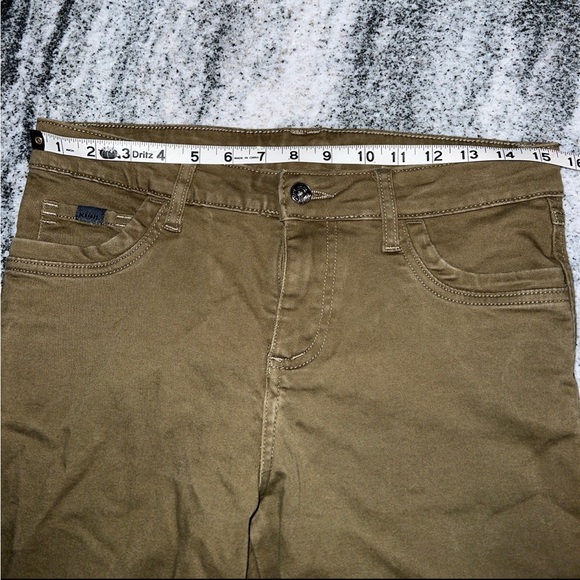 Kuhl KONTOUR™ SKINNY Jeans Size 10 REG Color Olive - Picture 11 of 11
